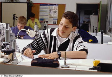 lycéens en voie technologique