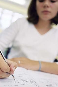 collegienne en difficulté scolaire