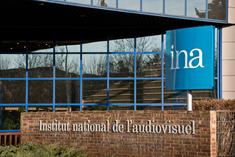 Entrée de l'institut national de l'audiovisuel