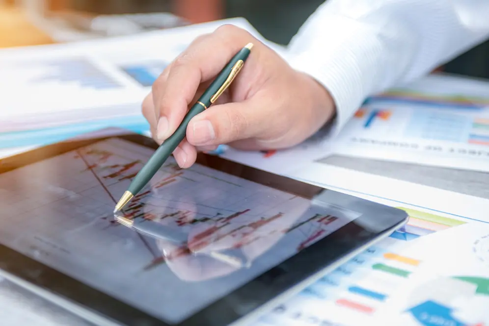 Tablette avec un stylet