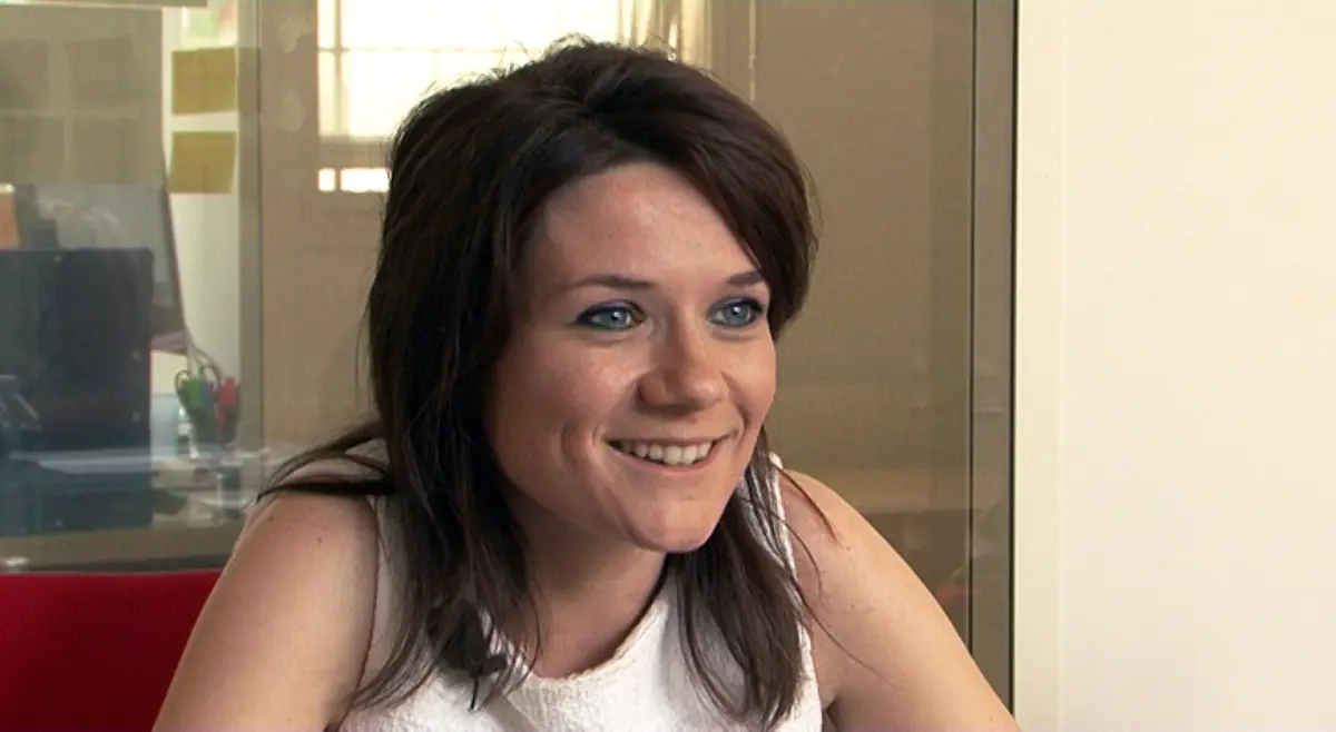 Portrait en gros plan de Sarah