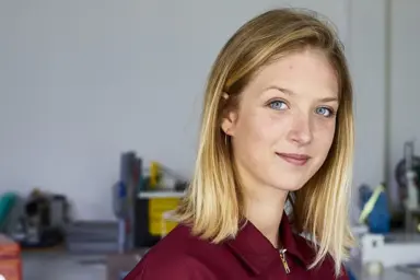 Apprentie en BTS design de produits au sein d'un lyc&eacute;e