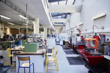 Vue d'ensemble d'un atelier