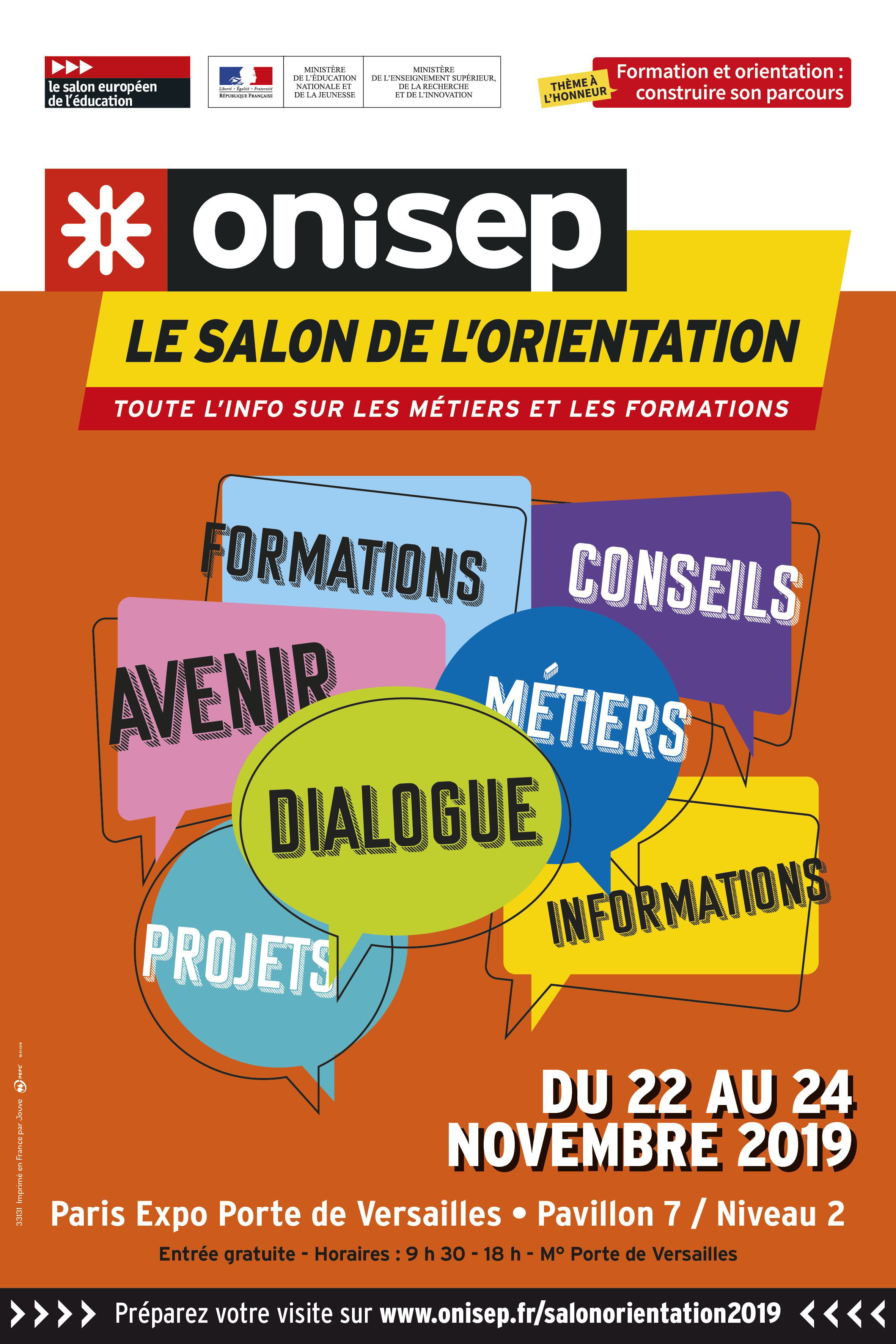 Salon De L’Orientation Onisep : Découvrir le monde des compétences – AYTLY